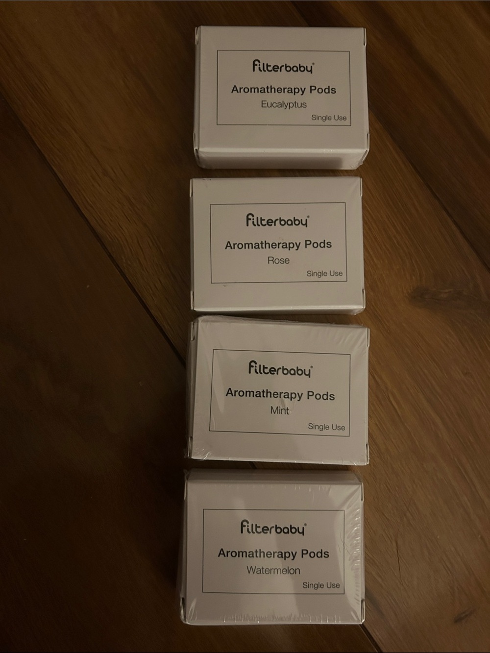Filterbaby Aromatherapy Pods - Eucalyptus, Rose, Mint, Watermelon